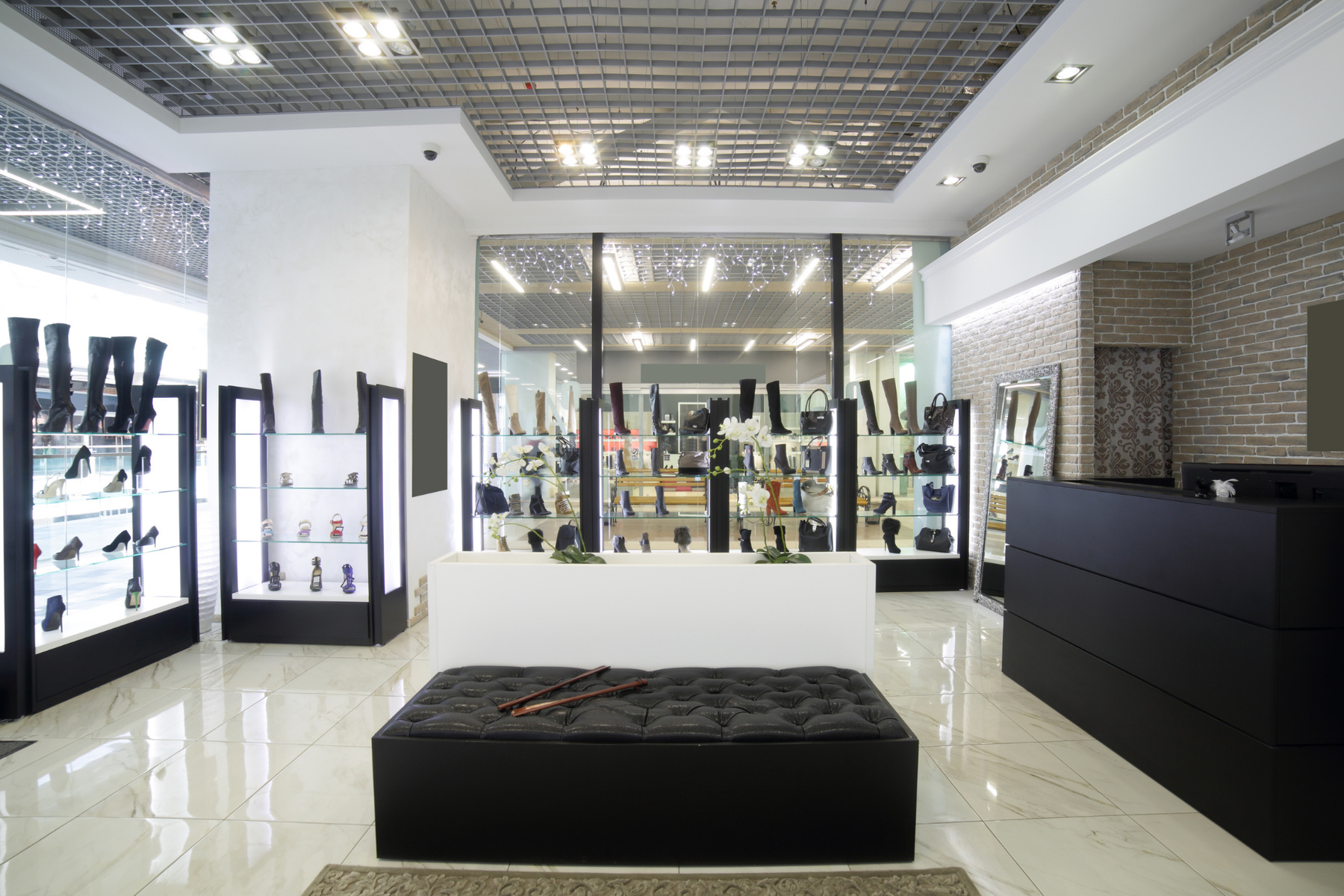 Luxury retail space